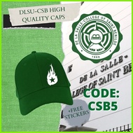 ♞ ✁ DLSU-CSB (De La Salle-College of Saint Benilde) High Quality Baseball Cap