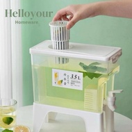 Juice Drinking Water Dispenser Juice Drinking Bottle Gallon Refrigerator Dispenser Mini Refrigerator