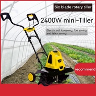 2400W Small Agricultural Plowing Machine Household Plowing Digging Orchard Electric Scarifier Micro-