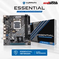 MOTHERBOARD H81M VURRION ESSENTIAL DDR3 H81M-DH3 LGA 1150 H81
