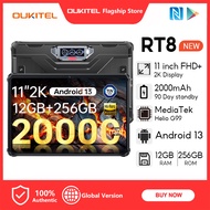 [สต็อกท้องถิ่น] OUKITEL แท็บเล็ต RT8 11 "2K 12GB + 256GB แบตเตอรี่20000MAh 48MP G99 MTK + 48MP + 5MP