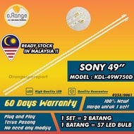 KDL-49W750D SONY 49" LED TV BACKLIGHT (LAMPU TV) SONY 49 INCH LED TV BACKLIGHT KDL-49W750 KDL49W750D