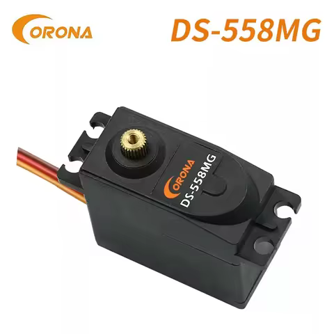 Corona DS558MG 10kg 0.2sec 58g Digital Metal Gear Mini Servo for RC Airplane Car Parts