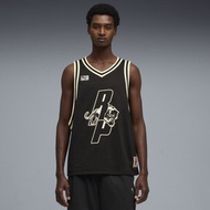 [Medium/Black] x REPRESENT Jersey Men in Black, Size Medium by PUMA