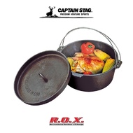 CAPTAIN STAG DUTCH OVEN 25CM หม้อ หม้อทำอาหาร หม้อแคมป์ปิ้ง