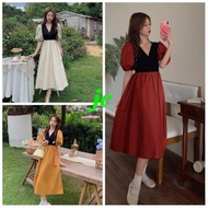 Dress Hamira / Dress Wanita Casual Korean Terbaru