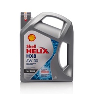 1 Dus / SATU KARTON (4 GALON) OLI SHELL HELIX HX8 ULTRA HX7 HX6 HX5 // OLI MESIN MOBIL SHELL HELI