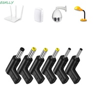 EGALLY USB C PD to DC Power Connector, 5V 9V 12V Universal Type C to DC Jack Plug, Charging Adapter 