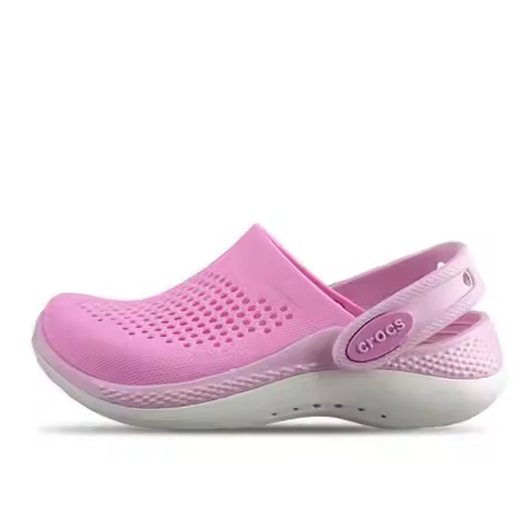 Crocs Kids Literide 360 Children Junior Slippers Sandals Pink 207021-6TL