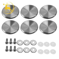 6PCS Dutch Oven Knob, Stainless Steel Pot Lid Replacement Knob for Le Creuset/ for Aldi/ for Lodge, Knob Pot Lid Handle