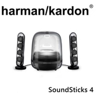 獨家贈JBL喇叭【Harman Kardon】SoundSticks 4 藍牙2.1聲道多媒體水母喇叭