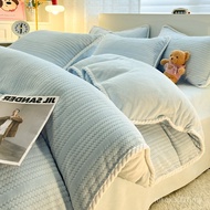 Keep Warm Single Piece Coral Fleece Fleece Fleece Fleece Duvet Cover Duvet Cover Single Duvet Cover 