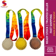 MP 372 MEDAL BESI / METAL MEDAL / PLAQUE / TROPHY / Souvenir / Gifts / Event / Hadiah / Cenderahati