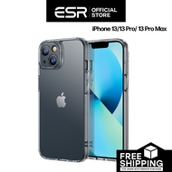 ESR Ice Shield Series 9H Tempered Glass Back Case Cover + Soft Silicone Bumper for iPhone 13/13 Pro/13 Pro Max