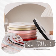 SATIN RIBBON 1CM SATIN RIBBON/ GIFT RIBBON/ FLORIST SUPPLY/