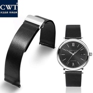 2024 High quality▬☢♛ 蔡-电子1 Suitable for original Tissot watch strap t099 Duluer women's model/t063 Junya men's watch strap ultra-thin and soft