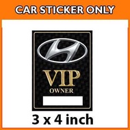 Hyundai VIP - Car Sticker