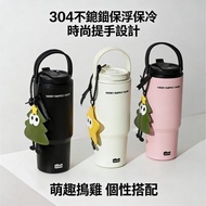 Taiwan Shipping Large-capacity Ice Master Cup Thermos Cup Straw Cup Water Cup Large-capacity Girls C