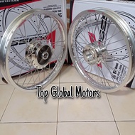 ROSSI - Velg Vixion Old 140*140-17 sepasang depan belakang - Pelek Rossi jari2 Vixion Lama Sepasang