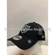 ♛☸ New Era 9Forty Trucker HF LA Raiders VEL Black Cap