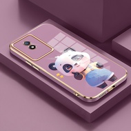 Casing For VIVO Y02 Y02A Y02T Y02s Y11 2023 Case Casing Smart Panda Silicone Resistant HP Softcase C