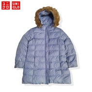 UNIQLO ULTRALIGHT DOWN JACKET GELEMBUNG SHERPA BULANG SECOND