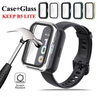 Tempered Glass+Case for Keep B5 Lite B4 Screen Protector Frame Bumper Cover for Keep B4 B5 Lite Acce