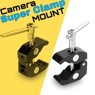 Super Clamp GOPRO Camera Clamp Ball Head Mount adapter Camera Photo Studio Photography