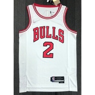 2025 [Hot Pressed] 4 Styles NBA Jersey Chicago Bulls 2 #   White Basketball Jersey