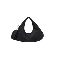 BLANK SPACE | Abby Crinkle Straight Grain Dual-use Bag Nylon with Pendant Pouch