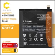 Battery For REDMI Note 4 4X BN41 BN43 (4100 mAh)
