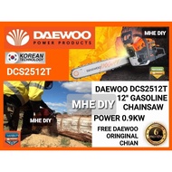MHE-DIY DAEWOO 12" GASOLINE CHAINSAW DCS2512T(300MM)POWER 0.9KW