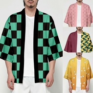 Anime Demon Slayer Kimetsu no Yaiba Kamado Tanjirou Cloak Tomioka Giyuu Cosplay Kochou Shinobu Haori