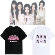 ILLIT PRESS START Seoul Concert Fan Merch - Loose Fit Unisex T-Shirt