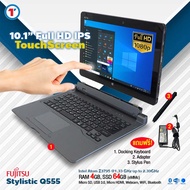 โน๊ตบุ๊คแท็บเล็ต Fujitsu ArrowsTab Q555 /RAM 4GB /SSD 64GB /10.6” IPS FHD Touch Screen /Micro HDMI /