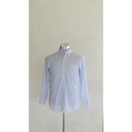 Uniqlo Soft Cotton Button Down Stripe Formal Long Sleeved Shirt