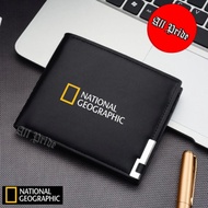 NATIONAL GEOGRAPHIC Leather Wallet - Men's Outdoor Folding Wallet AdventureWanita - E-Wallet Premium