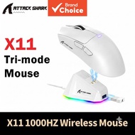 Attack Shark X11 Wireless mouse 22000DPI RGB magnetic charging dock