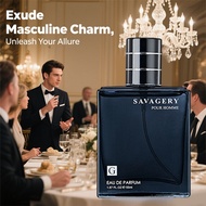 Premium Men's Cologne Light Aquatic & Fresh Scent EDP Long-Lasting Oceanic & Woody Fragrance Men Per