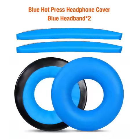 Replacement Ear Pads Foam Cushion Headband For Sennheiser HD25 HD 25 HD 25-1 HD25-1ii Protein memory
