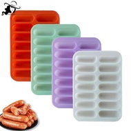 LISHU 14 Form Cute Silicone Baking Mold Classic Collection Shape Non Sti Eclair Hot Dog Sausage Sili