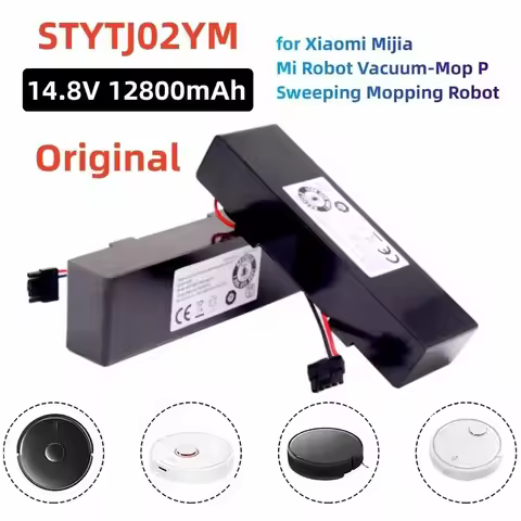 18650 4S1P 14.8V 12800mAh Sweeper Battery for Xiaomi Mijia Mi Robot Vacuum-Mop P Sweeping Mopping Ro