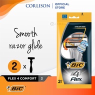 BIC Flex 4 Comfort Disposable Packs Of 2