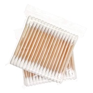 Stick Cotton Double  Head Wood Cotton  Swabs Kapas Telinga  Kayu 1 PEK