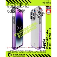[Ori] ITSKINS [HYBRID//OMBRE]﻿ Compatible iPhone 14 Pro Max / 14 Pro Great Shock Absorb & Antimicrob