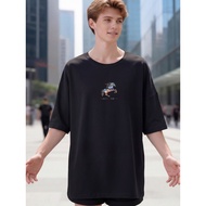 2Y812 [AIYOU] M-5XL T Shirt Baju Perempuan Style Tshirt Lelaki Plus Size Murah Men Crop Top Korean S