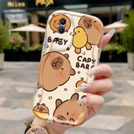 Phone Case For VIVO Y72 5G Y52 5G Y75s 5G Case Phone Case Softcase KAPIBARA HP made of silicone casi