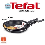 TEFAL Extra Frying Pan 20cm + TEFAL Extra Frying Pan 26cm (Black)