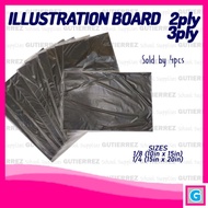 4pcs Illustration Board 2ply