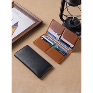 dompet lelaki kecil wallet budak lelaki Dompet panjang kulit lelaki, kedudukan berbilang kad berkapa